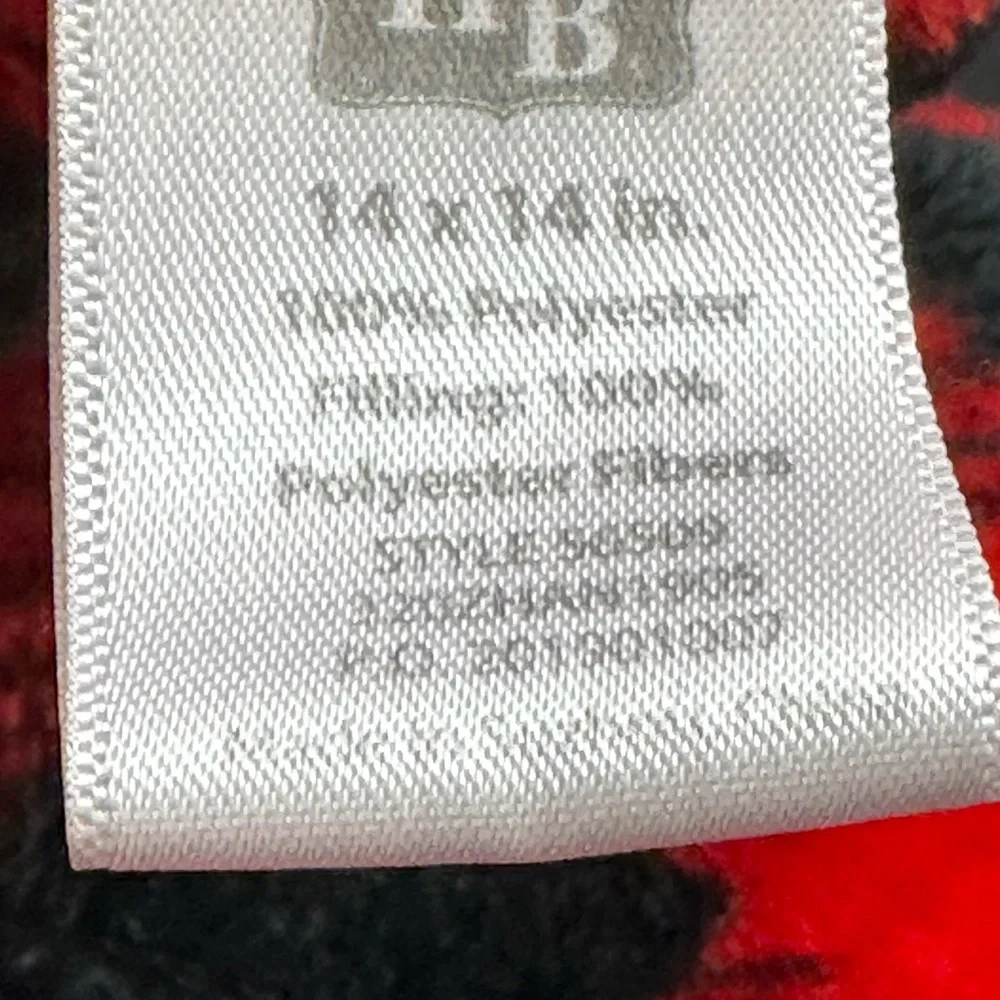Hudson Baby HB Christmas Penguin‎ Red Buffalo Plaid Baby Security Blanket Lovey